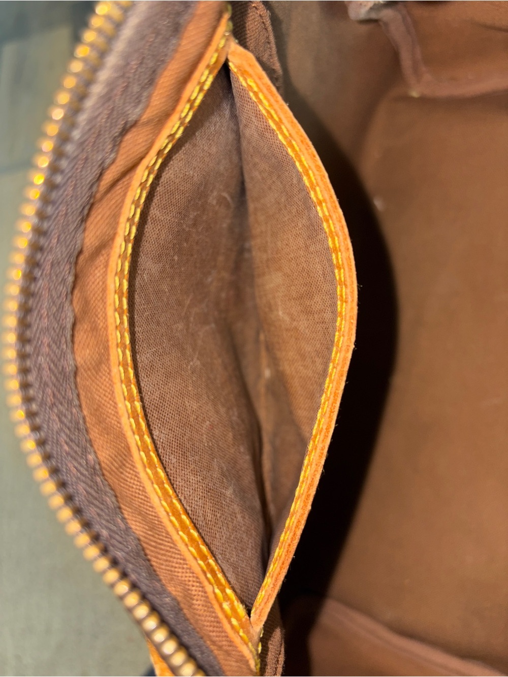 Louis Vuitton Monogram Canvas Top-Handle Satchel in Brown and Tan - Picture 6 of 8